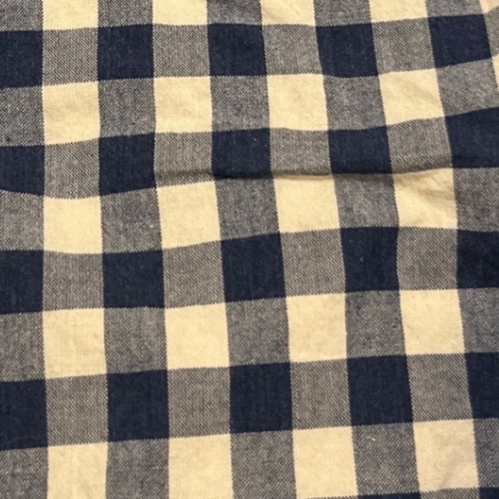 J Crew Mercantile Flex Slim Fit Gingham Check Button Down Shirt Mens XL - Picture 3 of 8